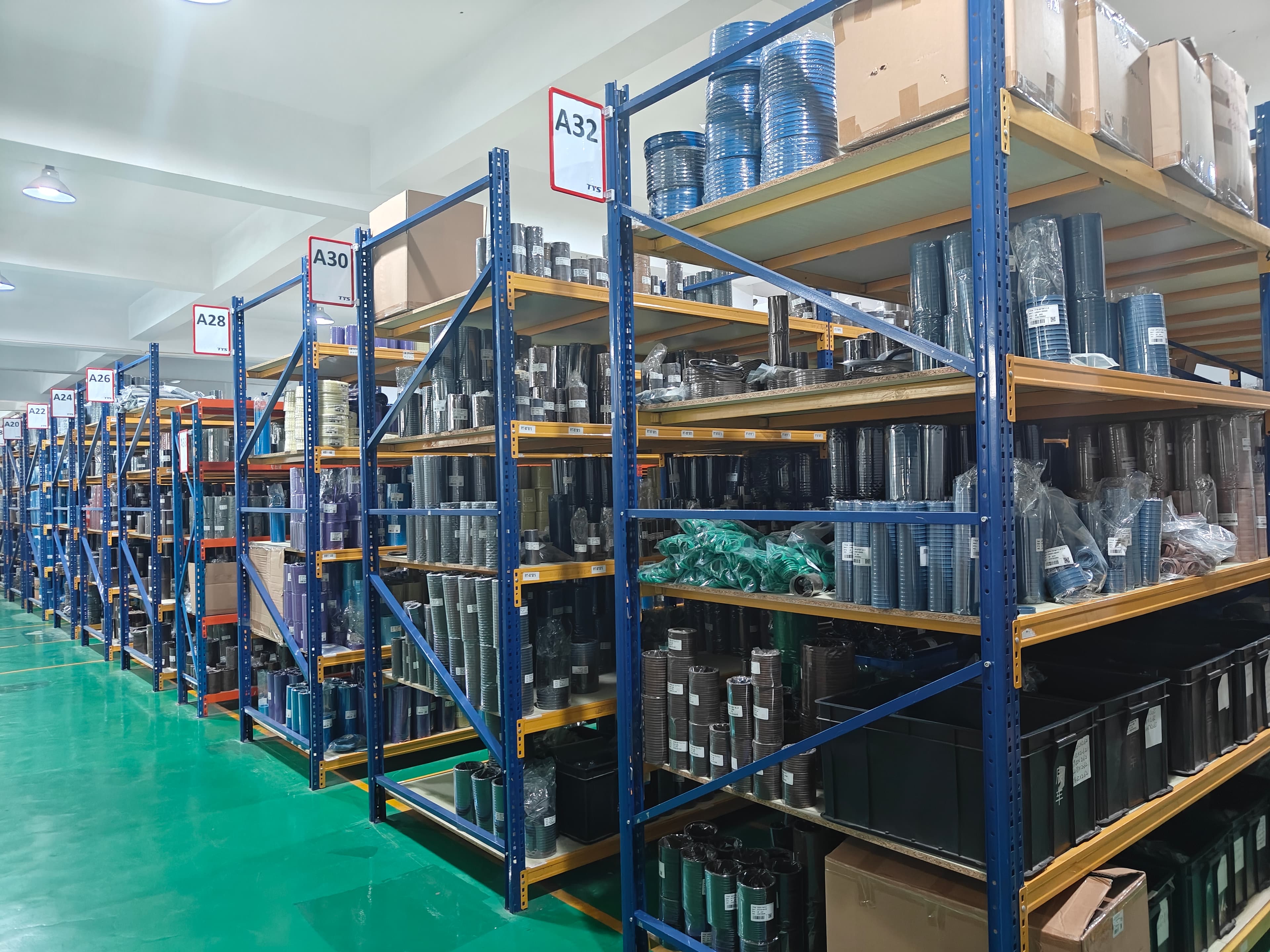 Warehouse and stock