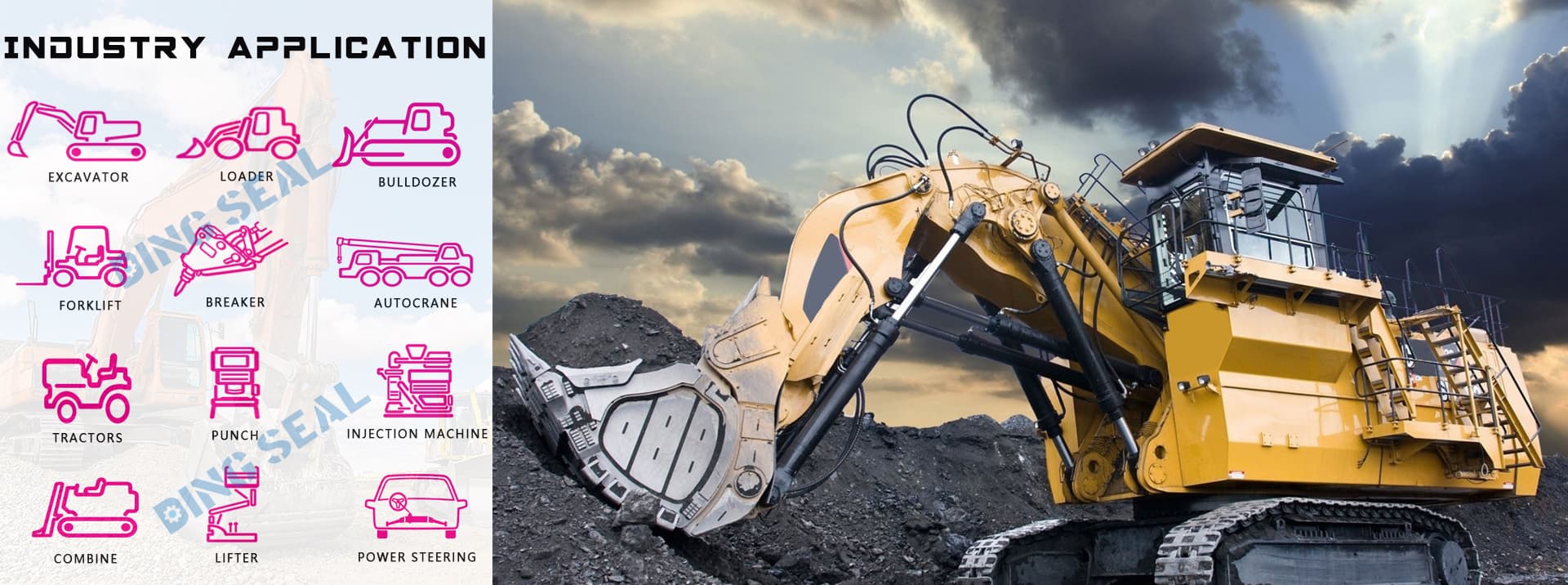 Construction machinery applications